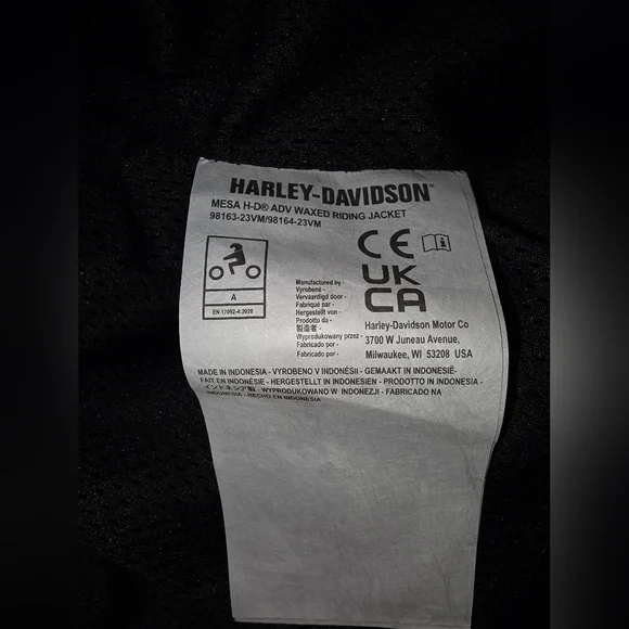 Harley-Davidson Men's Mesa ADV Waxed Riding Jacket 98164-23VM